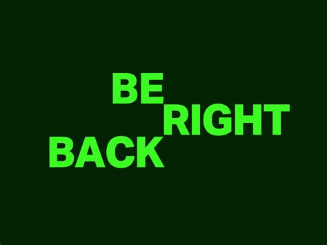 be right back gif